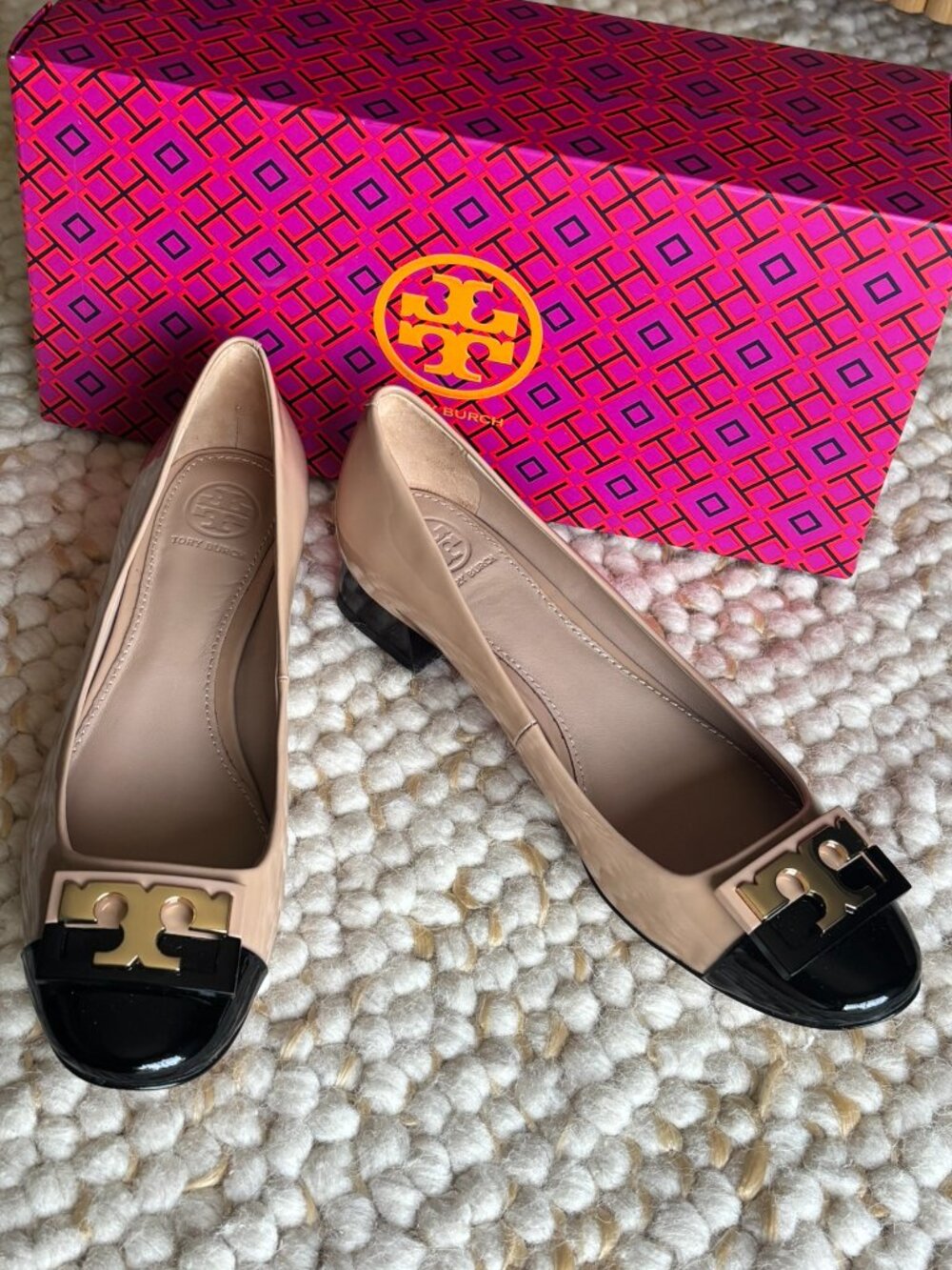 Tory Burch Leather Pumps (NWT)